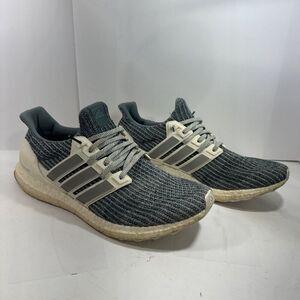 Adidas Ultra Boost 4.0 LTD Silver Metallic Parley White CM8272 Men 12 Shoes